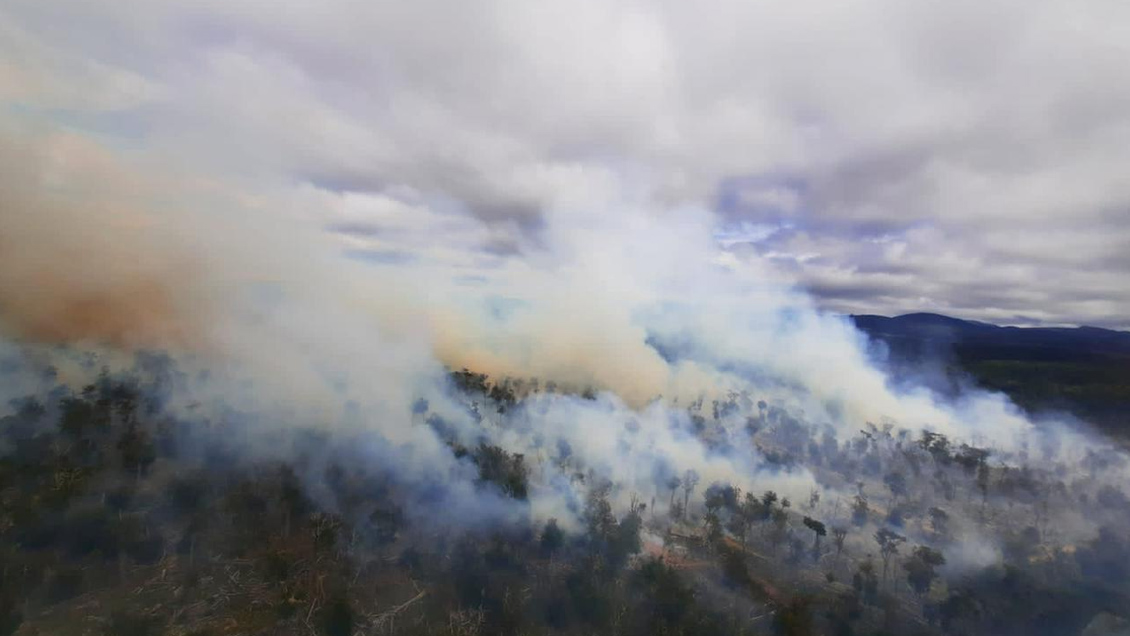 Tierra del Fuego: Alerta roja para Timaukel tras agravamiento de incendio forestal