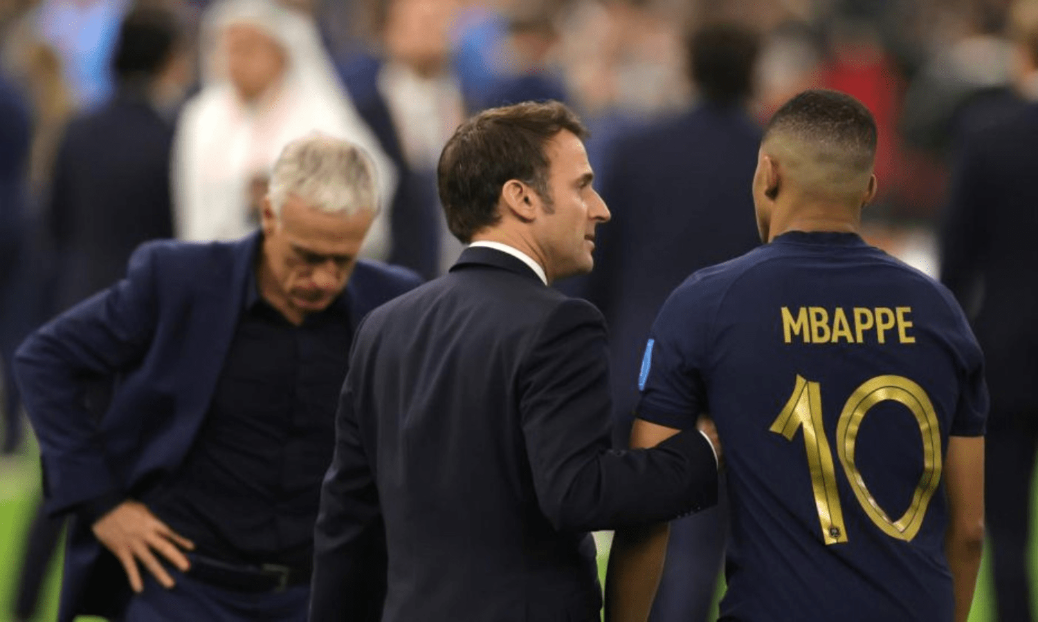 Mbappe Hattrick En Vano, Macron Consuela Al Delantero Después De La Derrota En La Copa Del Mundo