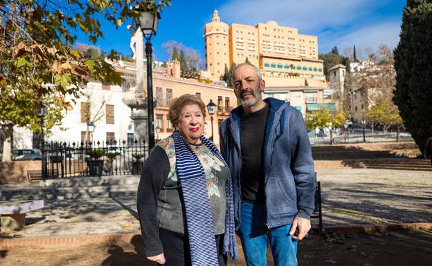 La vicepresidenta Piedad Cardenete y el presidente Antonio López./Pepe Marín